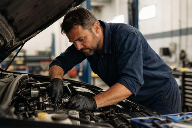 Auto repair website preview