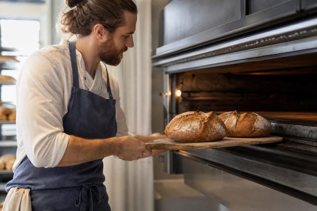 Bakery website example by PageFront