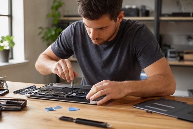 Computer Repair website example by PageFront