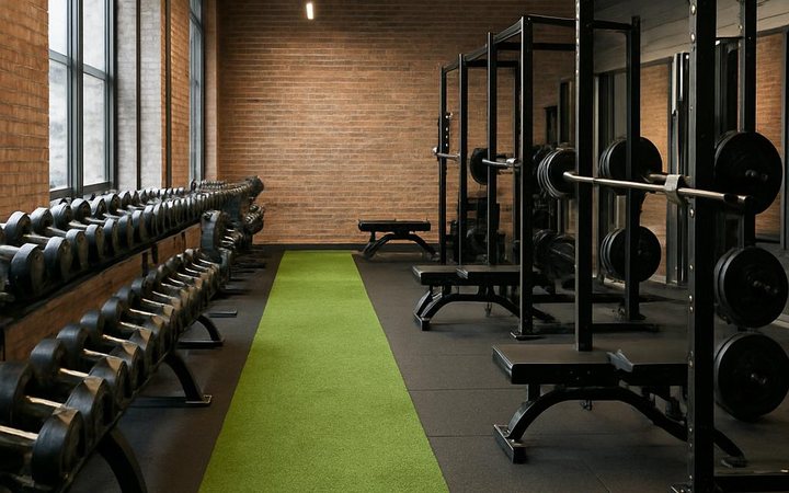 Gym website example by PageFront