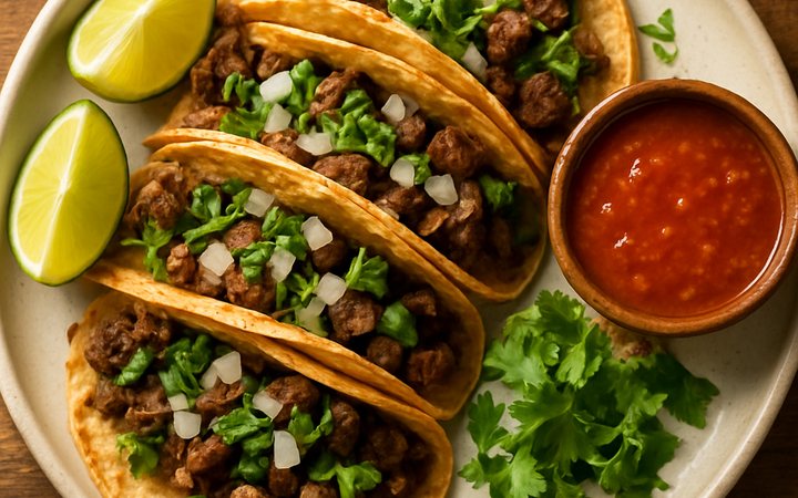 Restaurant website example by PageFront