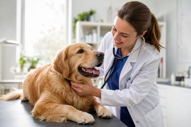 Veterinary clinic website example by PageFront