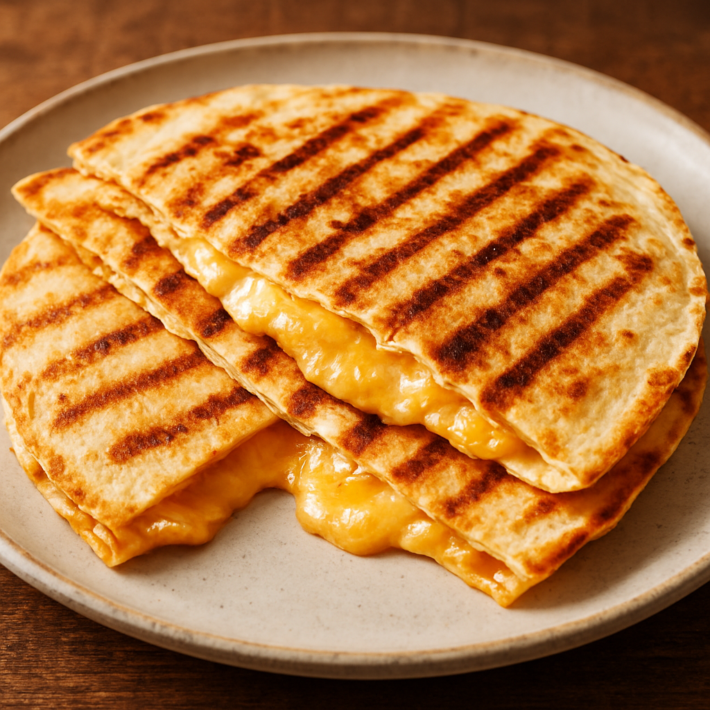 Grilled Mexican quesadilla