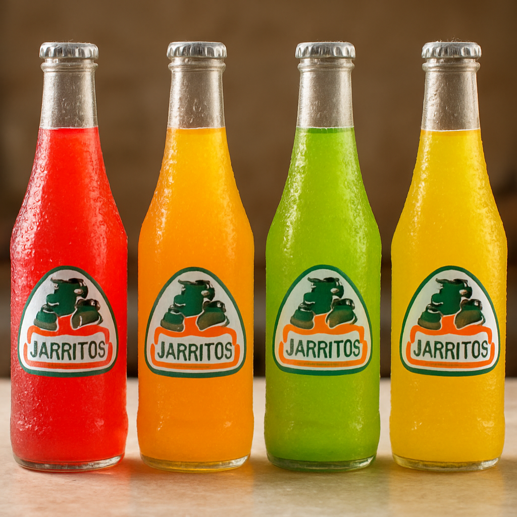Ice cold Mexican bottle sodas